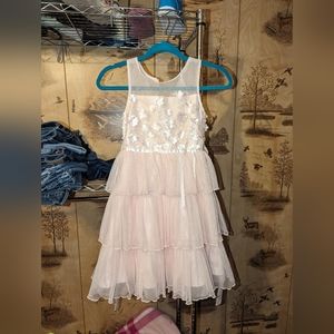 Gorgeous Girls Floral Pink Dress